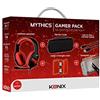 Konix Mythics Pack accessori gaming Nintendo Switch, Switch Lite e Switch OLED - Auricolari - Funda - Estuche per giochi - Cavo - Vetro temperato