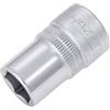 Hazet 900-13 Inserto Chiave a Bussola Esagonale, Argento, Attacco Quadro, Cavo, 12.5 mm 1/2 di Pollice