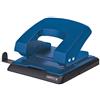 Centra Esselte Centra HP30, Perforatore a 2 fori per casa e ufficio pratica e robusta, Fora fino a 30 fogli, Bucatrice da tavolo e scrivania portatile con cassetto di raccolta inferiore, Blu, 623684
