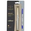 Parker Galaxy Steel Gold Trim GT Roller Ball Pen Rollerball Vector Frontier n...