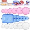 Coperchi Elastici In Silicone Ulalaza – 12 Pezzi, Riutilizzabili, Adatti A Microonde, Freezer E Lavastoviglie - 3