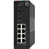 LevelOne IGS-2110P switch di rete Gestito L2 Gigabit Ethernet (10/100/1000) Supporto Power over (PoE) Nero [IGS-2110P]