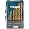 Makita D-72849 HSS TIN Eco Set di 10 punte per trapano