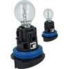 CARALL 2 Pezzi di Lampade Alogena 12V Per Auto (HP24W 12V 24W)