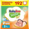 Babylino Sensitive Cotton Soft, Pannolini Neonato Taglia 2, Mini (3-6K
