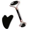 Biostile Set da massaggio per il viso (con roller e pietra Gua Sha) 1