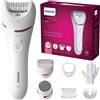 Philips Epilatore Philips - incl. 9 accessori, cordless con funzione wet e dry
