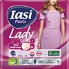 IASI Pants LADY, 12 Mutande Assorbenti Donna monouso, Assorbenza PLUS,