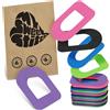 MySweetStitch | Omnipod 4 / 5 / DASH Ringpatch - Oval 25 pz Cerotto