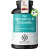 NATURE LOVE® Bio Spirulina & Clorella 247 g Compresse