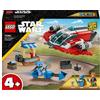LEGO Star Wars 75384 The Crimson Firehawk, Starter Set con Astronave G