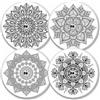 MySweetStitch | Freestyle Libre 1 & 2 Sensor Sticker | Mandala Black 4
