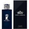 Dolce & Gabbana K Eau de Parfum Uomo 100 ml, flacone blu con corona 1