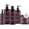 Kerargan - Set Shampoo, Balsamo, Maschera, Siero & Leave-In Cheratina