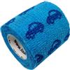LisaCare Benda autoadesiva LisaCare - Blu auto - 5cm x 4,5cm 1 pz Fasciatura