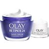 Olay Set Olay giorno e notte, crema giorno Collagen Peptide 24 e crema nott