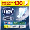 IASI MEN Medium, Livello di Protezione 2, Assorbenti per perdite urina
