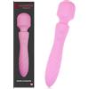 HUGBOX Vibratore Wand a Doppia Testa Flessibile - Stimolazione clitori