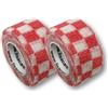 LisaCare cerotto - rosso a scacchi - 2,5cmx4,5m 2 pz Cerotto