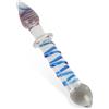 HUGBOX Sex Toy Dildo in Vetro Borosilicato - Giochi di Temperatura e D