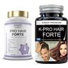 BeSwiss Vitamine per Capelli. Integratore anticaduta per capelli MEGA PACK CON