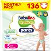 Babylino Premium Pants, Pannolini a mutandina Taglia 5 ULTRA SOFT, Jun