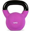 FFitness Kettlebell in Ghisa Rivestita in Neoprene Viola 12 kg FF 1 St