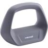 HEAD - Kettlebell a campana peso 2,5 kg grigio 17,8x7,8x13 cm