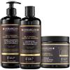 Kerargan - Trio Shampoo, Balsamo & Maschera Olio di Ricino - Anti-Cadu