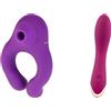 HUGBOX Cofanetto Duo - Stimolatore Clitorideo e Vibratore Punto G 30x3