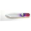 nippes Solingen Lima per unghie in vetro arcobaleno piccola viola 1 St