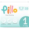 Pillo Pannolini Pillo Taglia 1 Newborn 2-5 Kg 33 St
