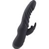 HUGBOX Sex Toy Vibratore Rabbit per Donna - Doppia Stimolazione Clitor