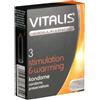 Vitalis PREMIUM *Stimulation & Warming* 3 pz Preservativi