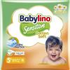 Babylino Sensitive Cotton Soft, Pannolini Taglia 5+, Junior Plus (12-1