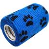 LisaCare Benda autoadesiva LisaCare - Zampa Blu - 7,5cm x 4,5m 1 pz Fasciatura