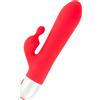 HUGBOX Sex Toy Vibratore Rabbit per Donna - Doppia Stimolazione Clitor