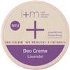 i+m Naturkosmetik Crema deodorante alla lavanda 30 ml Crema