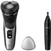 Philips Shaver 3000 Series S3143/02 Rasoio elettrico Wet Dry 1 St