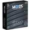 Moods Condoms MOODS *Ribbed Condoms* 3 pz Preservativi