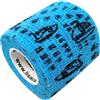 LisaCare benda autoadesiva - Blu veicoli - 5cm x 4,5cm 1 pz Fasciatura