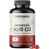 OnEnergy Olio di Krill 1200 mg con Omega-3 + Astaxantina 180 pz Capsul