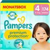 Pampers Pannolini Pampers taglia 4 (9-14kg) Protezione Premium 174 pz Pannolin