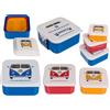 Out of the Blue Set di 3 lunch box, VW T1 Bus 1 St