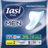 IASI MEN Medium, Livello di Protezione 2, Assorbenti per perdite urina