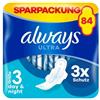 always Pacchetto mensile Always Ultra Bandage Night with Wings, 84 bende (3 c