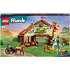 LEGO Friends 41745 La Scuderia di Autumn, 2 Cavalli Giocattolo, Carroz