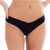 MYSANITY® Slip Gestante Incrociato Bamboo Nero 1 St