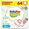 Babylino Premium, Pannolini Neonato Taglia 2 con filtrante ULTRA SOFT,