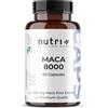 Nutri+ Maca Capsule nere rosse gialle - Polvere da estratto di radice